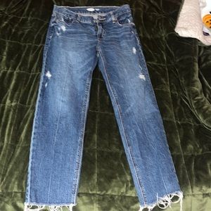 Old Navy boyfriend cut jeans - size 0